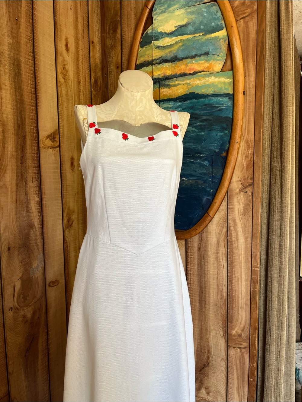 💋 Vintage strawberry dress